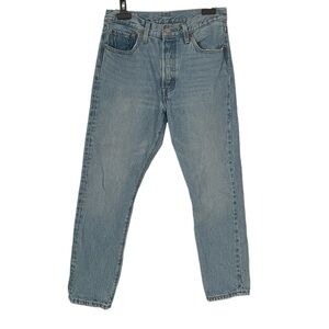 LEVI’S 501 Skinny Denim Ankle Jeans Blue 28